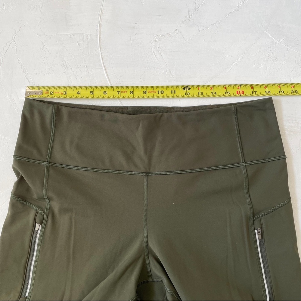 Athleta Rainier Tight Olive Green Size 2X - Picture 8 of 10